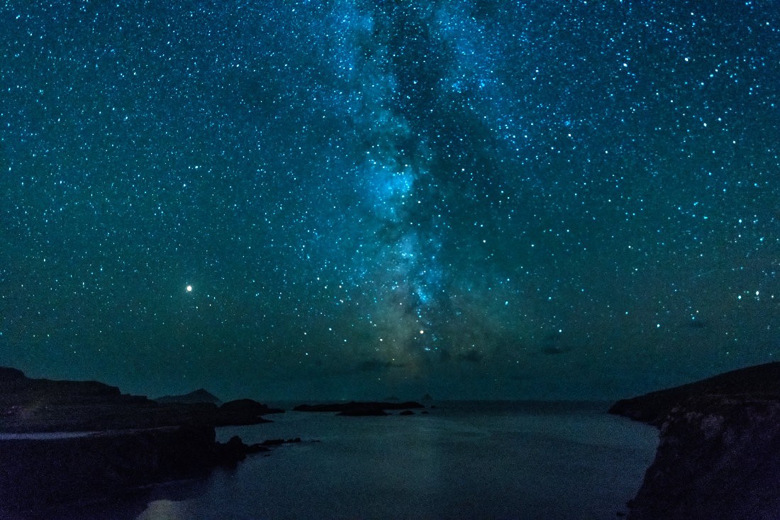 Milchstrasse im Kerry International Dark Sky Reserve, Valentia Island, Co. Kerry, Irland