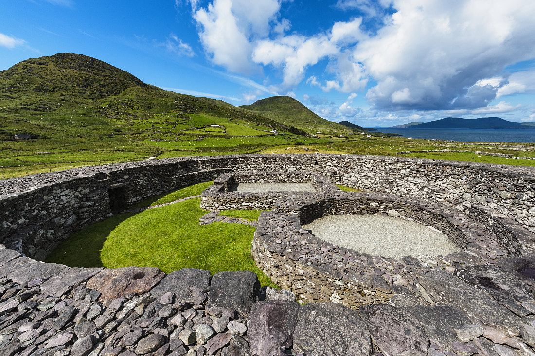 Loher Fort, Ring of Kerry, Co. Kerry, Irland