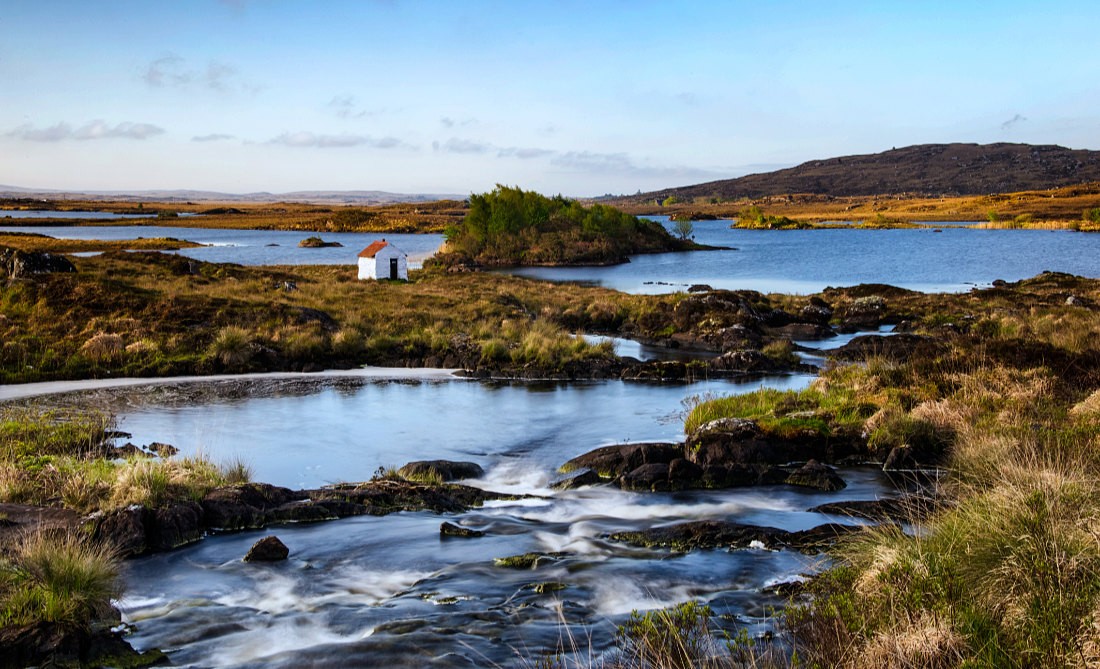 Lough Aughawoolia in Connemara, Co. Galway, Irland