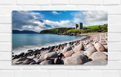 Minard Beach & Castle - Irland Foto