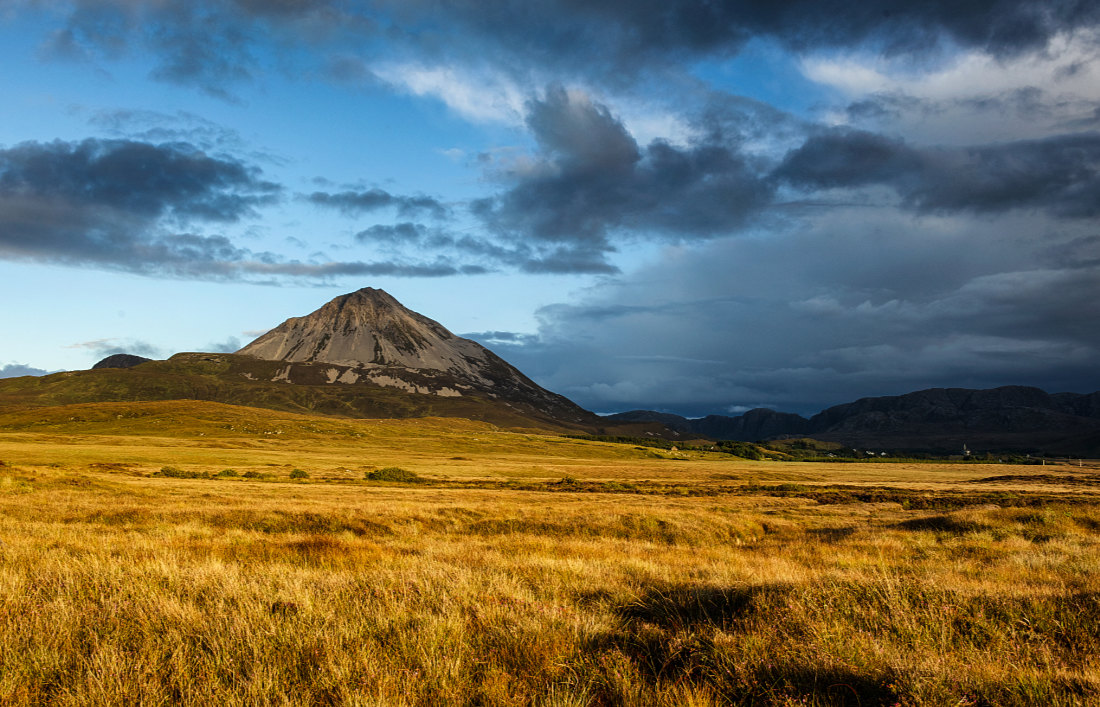 Mount Errigal in County Deongal, Ireland