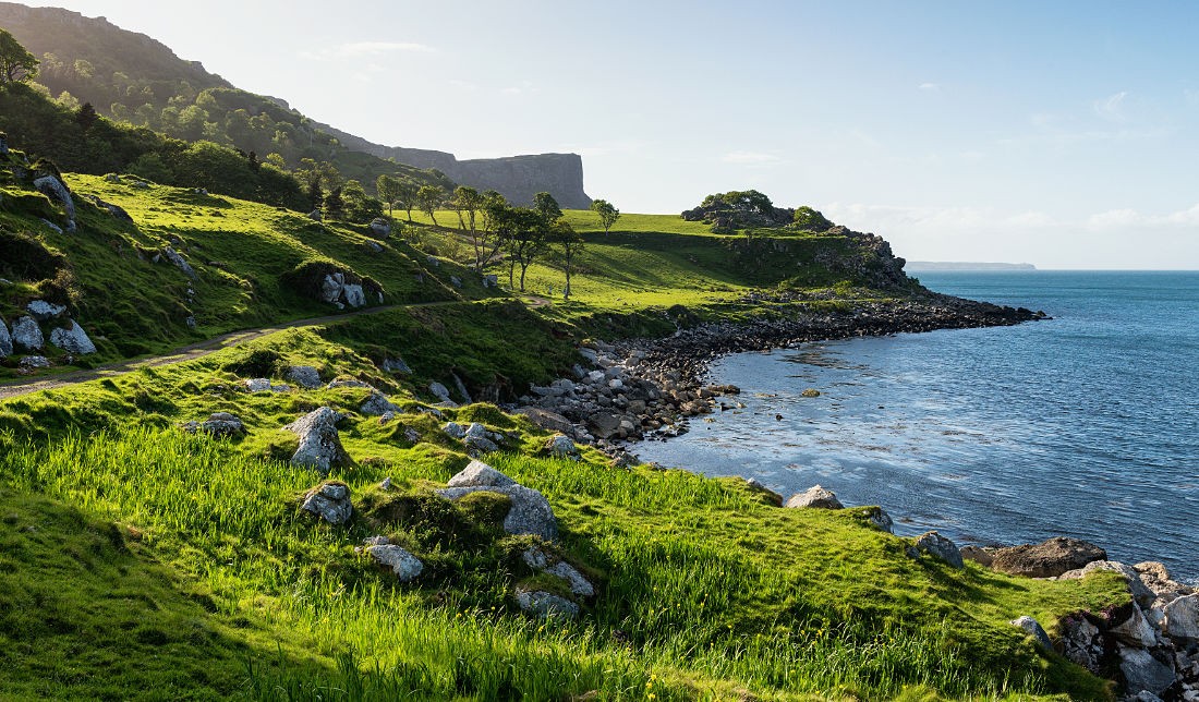 Murlough Bay in County Antrim, Northern Ireland