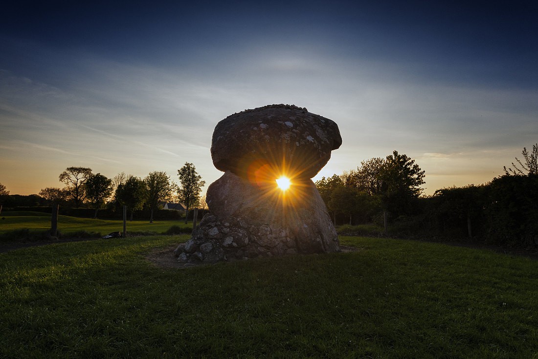 Proleek Dolmen in Co. Louth, Ireland
