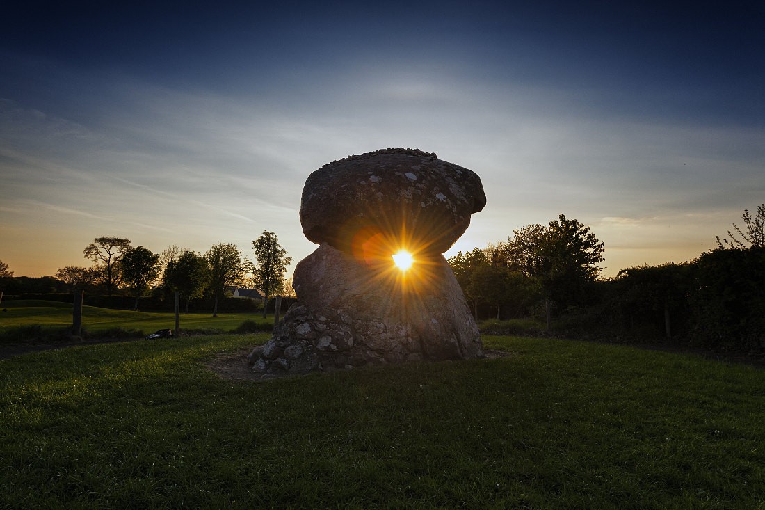 Proleek Dolmen in Co. Louth, Irland