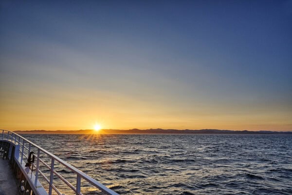 Sunset over Salish Sea