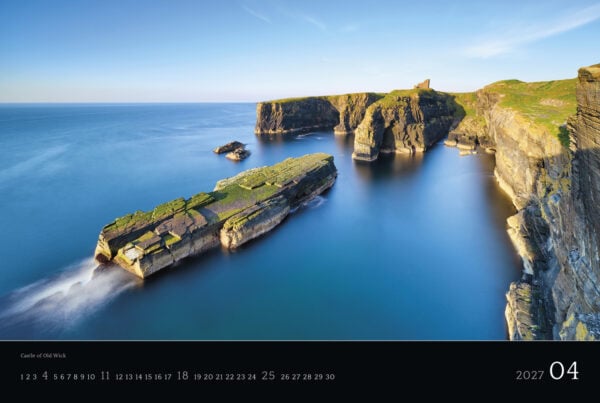 Scotland Calendar 2027 - 04