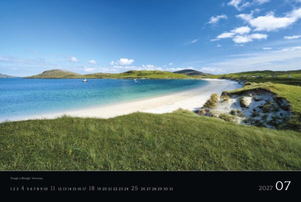 Scotland Calendar 2027 - 07