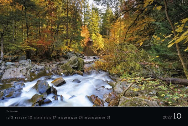 Scotland Calendar 2027 - 10