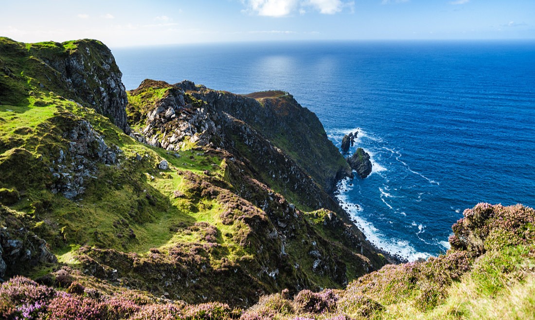 Slieve League Klippen in County Donegal, Irland