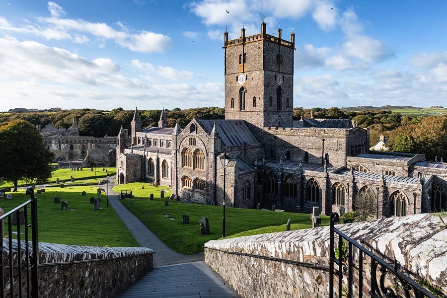 St Davids Cathedral, Pembrokeshire, Wale