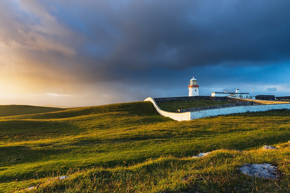 St. John's Point Lighthouse, Co. Donegal, Irland