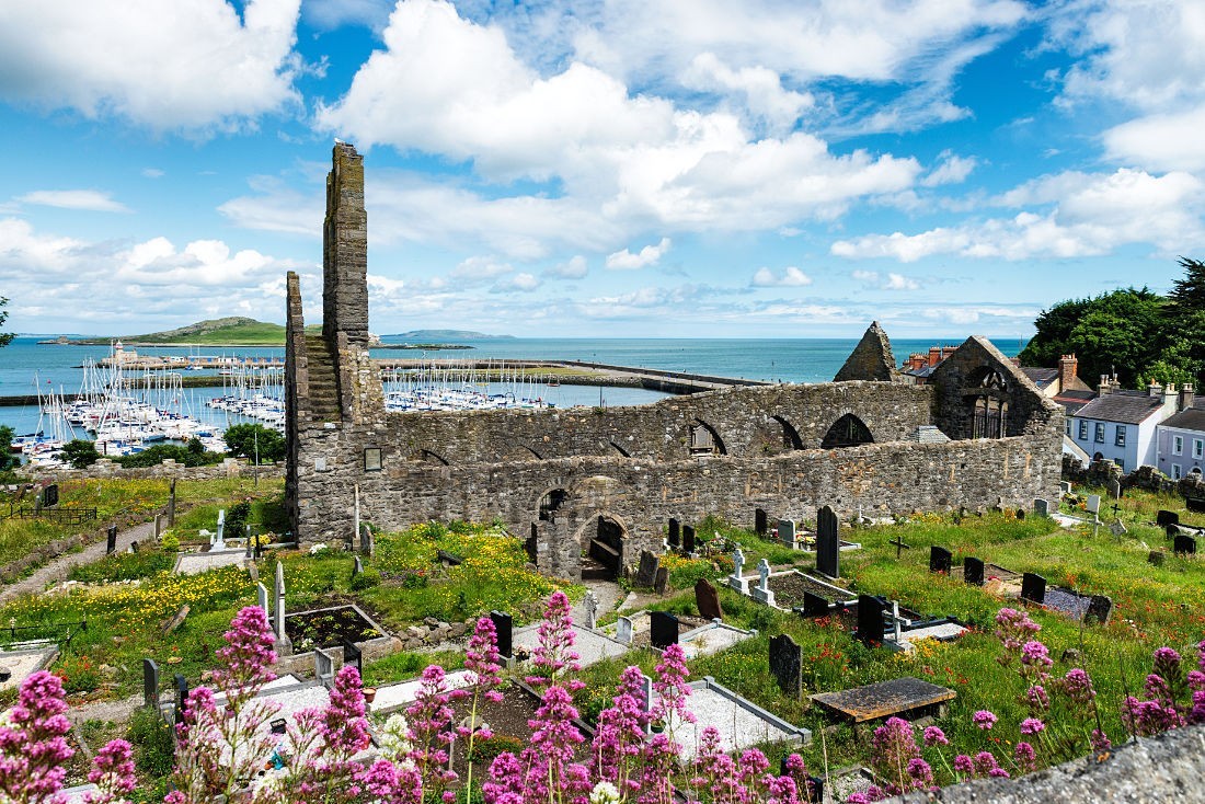 St. Marry’s Abbey in Howth, Co. Dublin, Irland