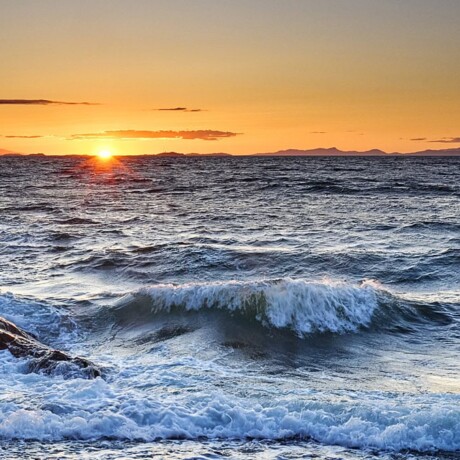Sunset near Nanaimo