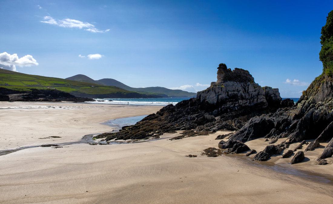 The Glen in St. Finian's Bay, Co. Kerry, Irland