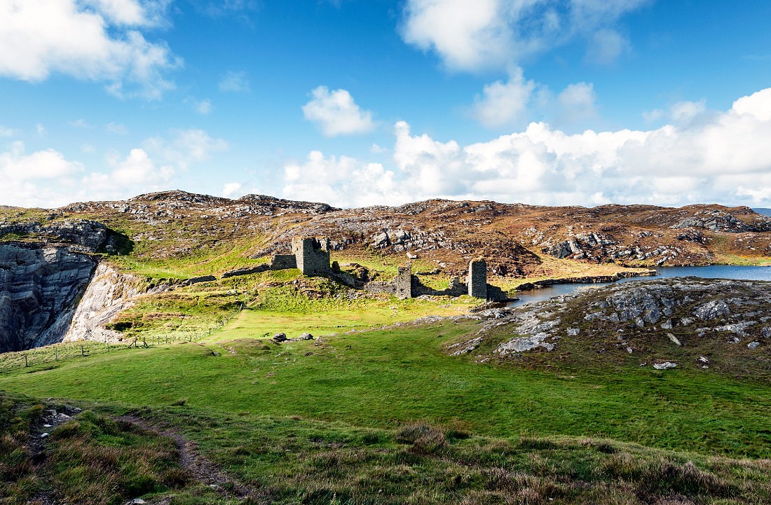 Three Castle Head auf der Mizen Peninsula, Co. Cork, Irland