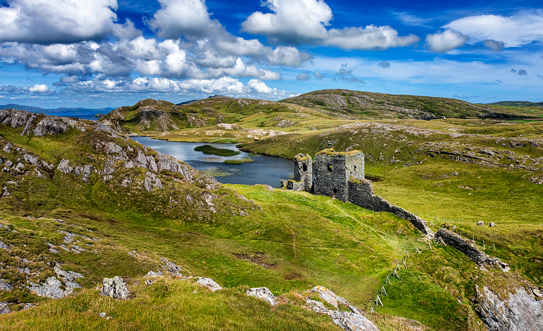 Three Castle Head auf der Mizen Halbinsel, Co. Cork, Irland