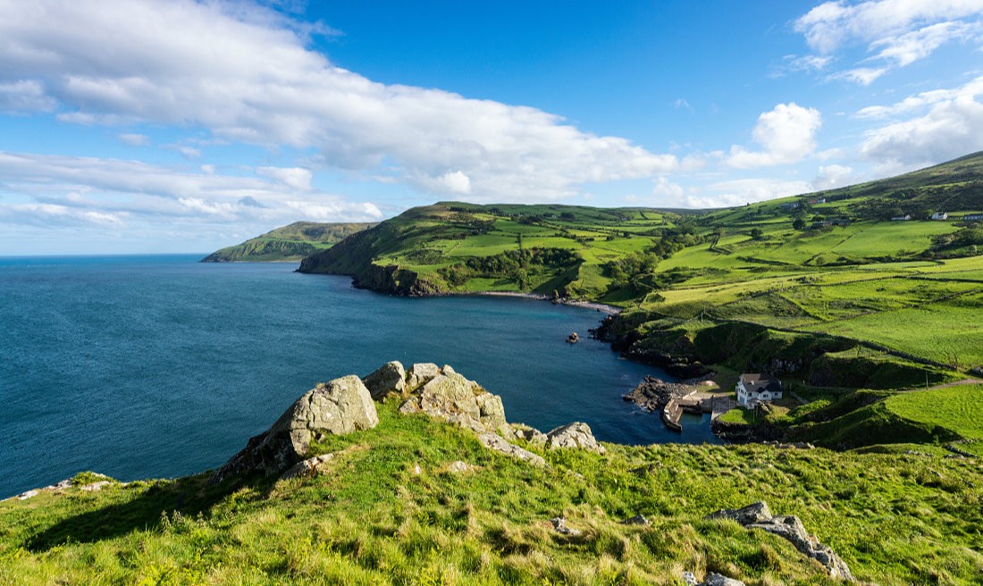 Torr Head in County Antrim, Northern Ireland