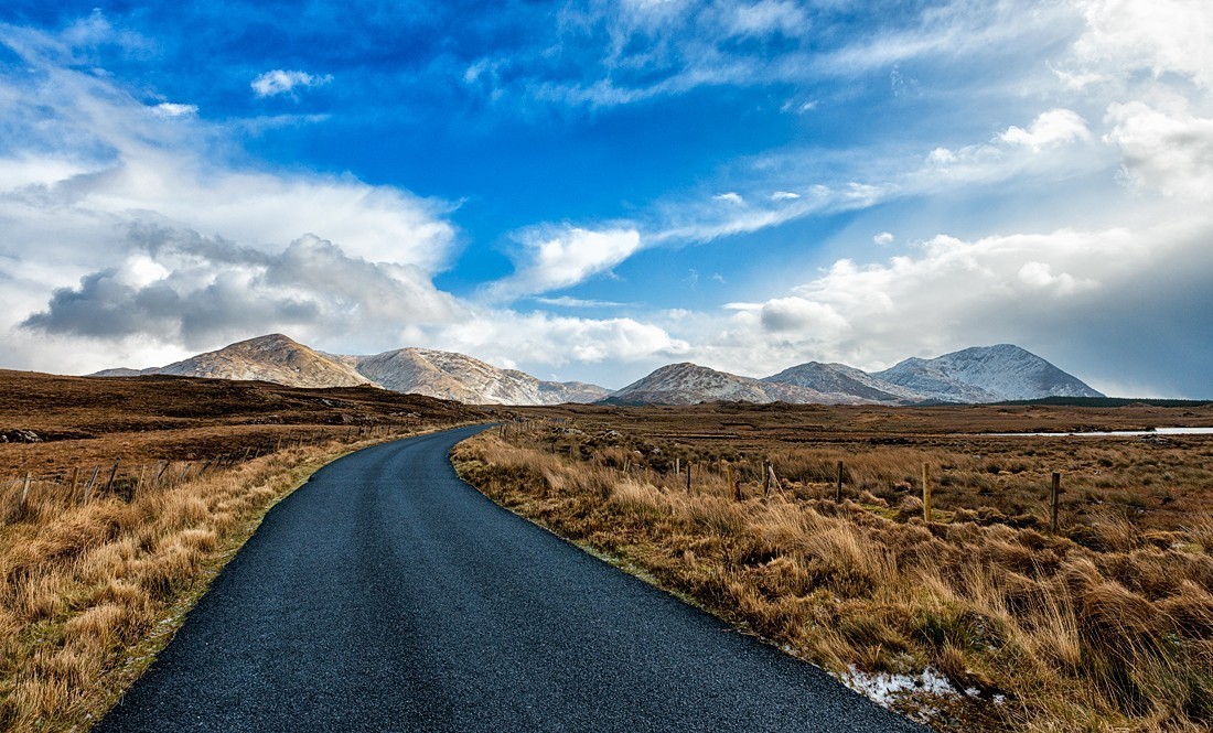 Twelve Bens in Connemara, Co. Galway, Ireland