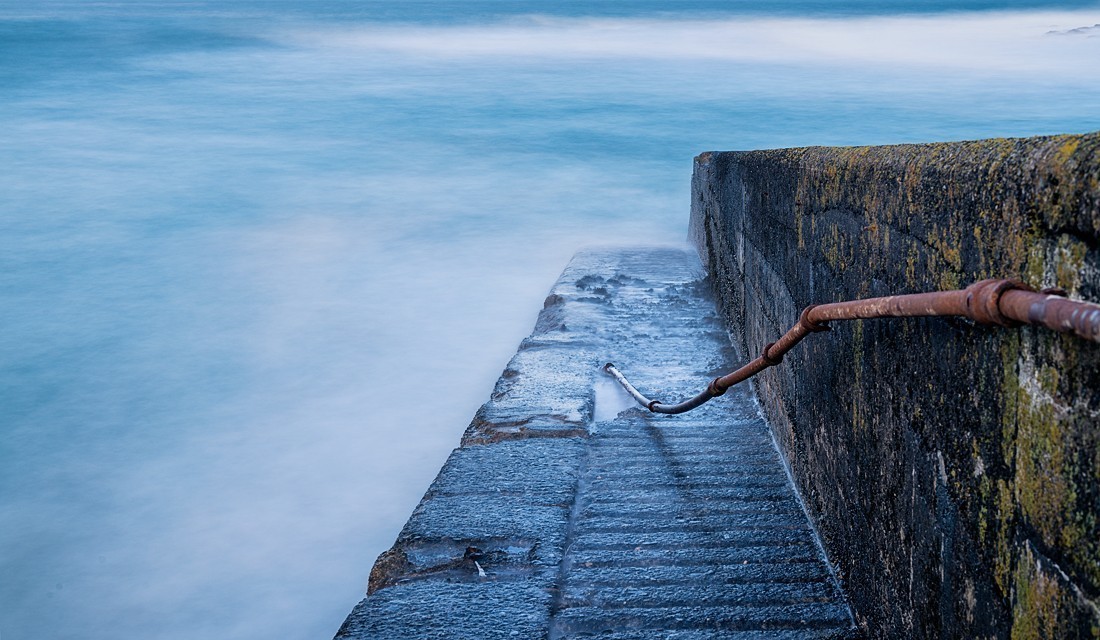 Altes Pier auf Valentia Island, Co. Kerry, Irland