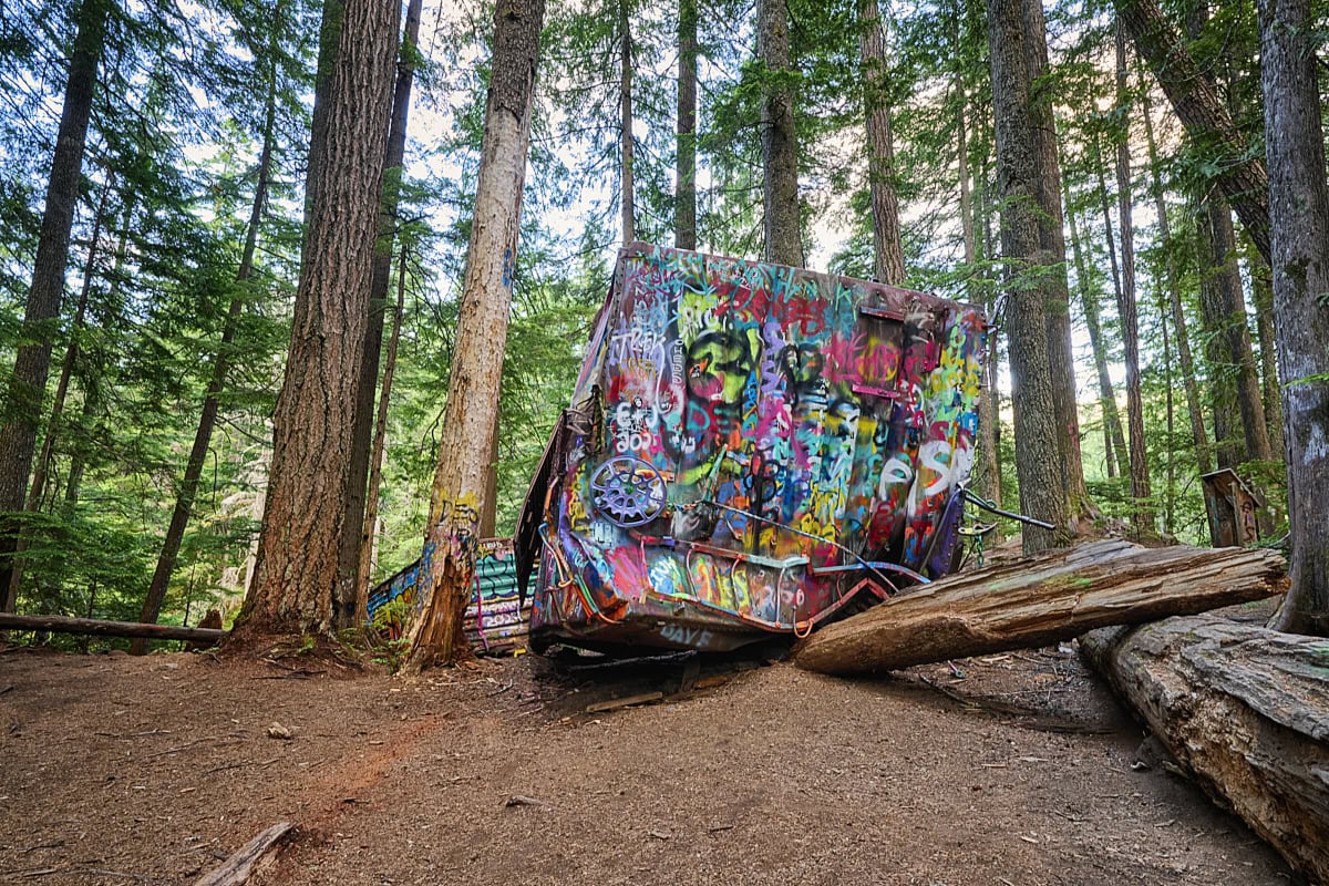 Whistler Train Wrecks, British Columbia, Canada