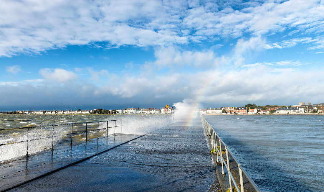 Wooden Bridge Clontarf, Co. Dublin, Irland